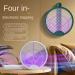 Folding Mosquito Swatter Electric Mosquito Swatter USB Purple Light Mosquito Trap Electric Mosquito Killer Lamp 1 Pack 2 Pack White 2 piece set - Buy Online on GoSupps.com