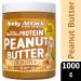 Body Attack Crunchy Vegan Peanut Butter 1kg - Natural Low Sugar 30% Protein No Salt or Palm Fat - Buy Online on GoSupps.com