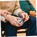 Healvian 2-in-1 Fitness Handball & Massage Ball for Seniors | Brass Relaxation & Hand Rolling Device for Ultimate Stress Relief - Buy Online on GoSupps.com