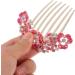 PATKAW Flower Hair Comb Wedding Bridal Hair Comb Clip Wedding Hair Styling Hair Comb - Buy Online on GoSupps.com