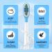 10 Pack Compatible Laifen Wave Electric Toothbrush Replacement Heads - Super Clean & International Shipping - Buy Online on GoSupps.com
