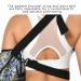 Women's Breathable Arm Sling with Waist Belt - Support for Shoulder & Elbow Injury - Buy Online on GoSupps.com