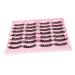 POPETPOP 14 Pairs false lashes fake eyelashes lash extensions individual colored eyelashes colored lashes false eyelashes colored lash extensions fluffy extend Imitation