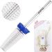 PANA Nail Carbide 5 in 1 Bit - Two Way Rotate use for Both Left and Right Handed - Fast remove Acrylic or Hard Gel - 3/32" Shank - Manicure Nail Art Drill Machine (Medium - M Silver) Medium - M Silver - Buy Online on GoSupps.com