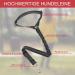 Adjustable Dog Car Headrest Safety Harness | Elastic Dog Seat Belt for Small & Medium Dogs - Black - Buy Online on GoSupps.com
