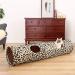 PawZ Road Collapsible Leopard Cat Tunnel Tube - Medium | Cat, Rabbit, and Dog Toys - Buy Online on GoSupps.com
