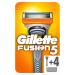 Gilette Fusion5 Shaving System for Men 4 Pack