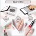 Hizozee Electric Nail Dust Collector Machine | Nail Vacuum Suction Fan with Reusable Filters | Stainless Steel Dust Extractor for Acrylic Gel Nail Polishing - Buy Online on GoSupps.com