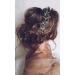 Denifery Bridal Silver Pearl Hair Vine | Wedding Headpiece | Hair Jewelry - Buy Online on GoSupps.com