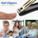 Beavorty Nail Clippers Toenail Clippers Kits Stainless Steel Fingernail and Toenail Clipper Cutters Nail Cutters Sets with Nail File and Cleaning Brush for Seniors Aducts Baby - Buy Online on GoSupps.com
