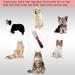 Dog Cat Comb Dog Grooming Comb Pet Cat Dog Grooming Brush Comb Trimmer Tool Double Sided Fur Rake Tool Pet Comb Stainless Steel Round Wide Dense Teeth Metal Pet Combs - Buy Online on GoSupps.com