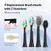 Ualans Electric Toothbrush for Adults - 5 Modes 48000VPM Sonic Toothbrush with Smart Timer & Travel Case - Fast Wireless Charge - 60 Days Battery Life - Buy Online on GoSupps.com