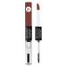 Liquid Lipstick with Clear Lip Gloss by Revlon ColorStay Face Makeup Overtime Lipcolor Dual Ended with Vitamin E in Nude Eternally Tan (340) 0.07 Oz 340 Eternally Tan .07 Fl Oz