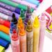 MISULOVE Acrylic Paint Pens - 12 Medium Tip Colors | Waterproof Ink for Rock, Wood, Glass, Metal & Ceramic | DIY Craft Making Supplies - Buy Online on GoSupps.com