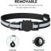 Reflective Airtag Cat Neck Band | Integrated Holder & Bell | Safety Buckle for Kittens & Puppies - Black - Buy Online on GoSupps.com