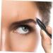 Frcolor Precision Tweezers Kit - Fake Eyebrow Tweezers for Ingrown Hair Removal - 8.5x5.3cm Black Steel Set - International Shipping - Buy Online on GoSupps.com