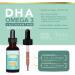 Baby Vitamin DHA Omega 3 Liquid Drops with Astaxanthin - Vegan Friendly Supplement for Healthy Brain, Eyes & Immune System - Organic Orange Oil for Great Taste - Buy Online on GoSupps.com