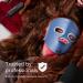 Masque Luminoth rapie Visage Gris Hello Face Soin LED Professionnel Domicile avec 280 Puces 4 Modes T l commande Fonction M moire Masque LED Visage avec Protection Oculaire et C bles Inclus - Buy Online on GoSupps.com