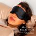 Colorado Home Co Silk Sleep Mask for Women and Men - Deep Mauve Eye Cover for Sleeping, Blindfold for Blackout Play - Buy Online on GoSupps.com