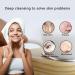 Buy Soft Bristle Face Washers - 2 Pack Face Exfoliating Scrub Brush for Deep Pore Cleaning & Skincare | Silvery - Buy Online on GoSupps.com