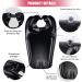 Inflatable Hair Washing Basin for Home Sink - Portable Shampoo Bowl for Bedridden, Handicapped, Kids, Seniors, Pregnant, Wheelchair Users - Black - Buy Online on GoSupps.com