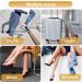 Sibba 6 Sheets Thin Moleskin Tape Flannel Pads for Foot Care - Adhesive Foam Blister Patches, Waterproof Inserts & Protectors for Men and Women - Buy Online on GoSupps.com