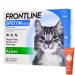 Frontline spot on for cats - protection against parasites such as ticks fleas hairlings i simple and compatible i reliably i reliably i in the savings set with pharmaceutical pearl give -away (frontline for cats 3 hours)
