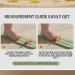 6-Piece Children's Footmuff & Shoe Size Measuring Kit - Accurate Foot Length & Shoe Size Device for Ages 0-8 - Buy Online on GoSupps.com
