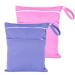 Newofview 2 pieces Wetbag diaper bags large naspocket wet bag diaper bag diaper bag waterproof washable wetbag organizer for toddler diapers travel gym beach pool