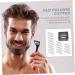 FRCOLOR 400 Pcs Razor Blade Face Razor - Stainless Steel Manual Shaving Cutter for Barbershop & Home Use - Buy Online on GoSupps.com