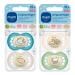 MAM Night SkinSoft Silicone Pacifier Set of 4 - Includes 2 Sterilized Transport Boxes | International Shipping Available - Buy Online on GoSupps.com
