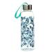 Puckator Peony Pick of the Bunch reusable plastic water bottle with metal lid 500ml