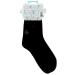 Earth Therapeutics Aloe Vera Socks | Moisturizing Socks with Aloe Vera & Vitamin E for Dry Feet Cracked Heels & Calluses - Black - Buy Online on GoSupps.com