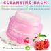 Baume Nettoyant Fondant pour le Visage Nettoyant et D maquillant Baume Nettoyant Naturel pour les Pores en Profondeur Avec de la Vitamine C E et des Extraits Botaniques Hydrater la Peau 100ML - Buy Online on GoSupps.com