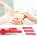 Professional Disposable Manicure Kit - 3 Piece Nail Kit with Wood File, Mini Buffer, Wood Stick - 100/180 Grit - Buy Online on GoSupps.com