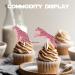 S-Cp-1015Ice Cream Fruit Dessert Cupcake Topper Colorful Glitter Happy Birthday Sensory Pop Game Theme Decor Supplies Baby Shower Boys Girls Birthday Party Decorations - Buy Online on GoSupps.com