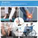 39 Inch Long Leg Lifter Strap for Hip & Knee Surgery Recovery - Mobility Aid for Bed, Car & Wheelchair - Gray - Buy Online on GoSupps.com