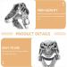 Lurrose 3pcs Punk Skeleton Hand Rings - Halloween Full Finger Nail Props for Cosplay & Party - Buy Online on GoSupps.com