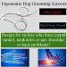 MOONTAY 7 Inch Curved Dog Grooming Scissors - Professional 440C Japanese Stainless Steel - Precision Fur Cutting Tools - Buy Online on GoSupps.com