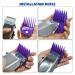 10pcs Professional Clipper Guard Set for Andis Master Clippers - 1/16th to 1-inch Lengths - MBA MC-2 ML PM PM-4 - Purple - Buy Online on GoSupps.com