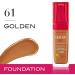 Bourjois Healthy Mix Anti-Fatigue Medium Coverage Liquid Foundation 61 Golden 30ml - Cappuccino Shade - Buy Online on GoSupps.com