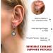 KODASW 100patches Invisible Ear Lift for Ear Lobe Support Tape Perfect for Stretched Ear Lobe Relieve Strain from Heavy Earring Plastic - Buy Online on GoSupps.com
