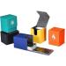 Totteri Card Deck Box with 100 Card Sleeves - Electric Yellow | Pokemon Trading Card Storage Case for 100+ Sleeved Cards | PVC-Free Card Holder for MTG/TCG - Buy Online on GoSupps.com