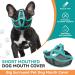 Breathable Dog Muzzle for Short Snouts | Adjustable Anti-Bite Mesh Muzzle for French Bulldogs & XL Breeds - Buy Online on GoSupps.com