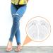 Gel Metatarsal Pads for Thong Sandals - 12 Pairs | Clear Forefoot Cushion Inserts for Women and Men | Anti-Slip Sandal Insoles for Pain Relief - Buy Online on GoSupps.com
