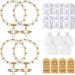 SOUTHJIELING 10pcs Baptism Set | Angel Cross Bracelet & Gift Box | Prayer Beads for Baby Shower & Christening Supplies - Buy Online on GoSupps.com