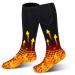 Electric Heated Socks, Battery Heated Socks for Men Women 3.7v 2200mAh Rechargeable, Feet Warmer for Winter Hunting Fishing,100-130 and 3 Heated Level Settings