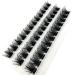 HBZGTLAD No Glue Cluster Lashes - DIY Press-On Individual Eyelash Extensions Easy Mink False Eyelashes for Stunning Makeup - Buy Online on GoSupps.com