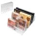 Compact Makeup Palette Organizer for Bathroom Countertops & Vanities - Sleek Modern Cosmetic Storage Solution for Eyeshadow Palettes, Contour Kits, Blush - 7 Sections - Buy Online on GoSupps.com