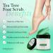 HerbOrganic Antibacterial Tea Tree Foot Scrub 200g - Exfoliating, Moisturizing, and Cleansing Formula with Green Tea, Sea Salt & Jojoba Oil - Ideal for Corns, Calluses, Athlete's Foot, Jock Itch & Foot Odor - Buy Online on GoSupps.com